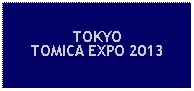 Text Box: TOKYOTOMICA EXPO 2013