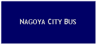 Text Box: NAGOYA CITY BUS