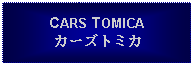 Text Box: CARS TOMICAカーズトミカ