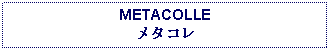 Text Box: METACOLLEメタコレ