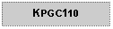 Text Box: KPGC110