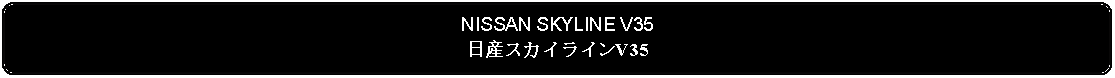 Flowchart: Alternate Process: NISSAN SKYLINE V35日産スカイラインV35