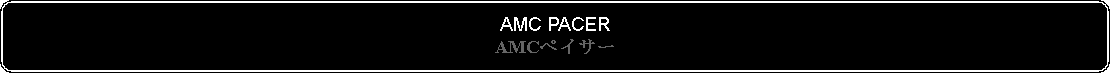 Flowchart: Alternate Process: AMC PACERAMCペイサー