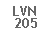 Text Box: LVN205