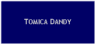 Text Box: TOMICA DANDY