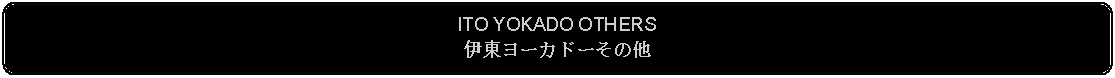 Flowchart: Alternate Process: ITO YOKADO OTHERS伊東ヨーカドーその他