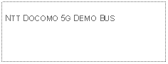 Text Box: NTT DOCOMO 5G DEMO BUS