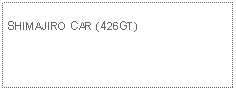 Text Box: SHIMAJIRO CAR (426GT)