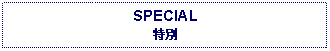 Text Box: SPECIAL特別