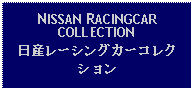 Text Box: NISSAN RACINGCAR COLLECTION日産レーシングカーコレクション