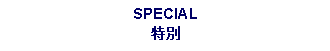 Text Box: SPECIAL特別