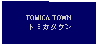 Text Box: TOMICA TOWNトミカタウン