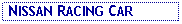 Text Box:  NISSAN RACING CAR